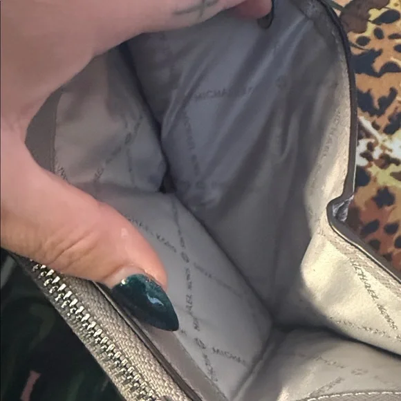 Michael Kors Gray Compact Wallet - Picture 7 of 9